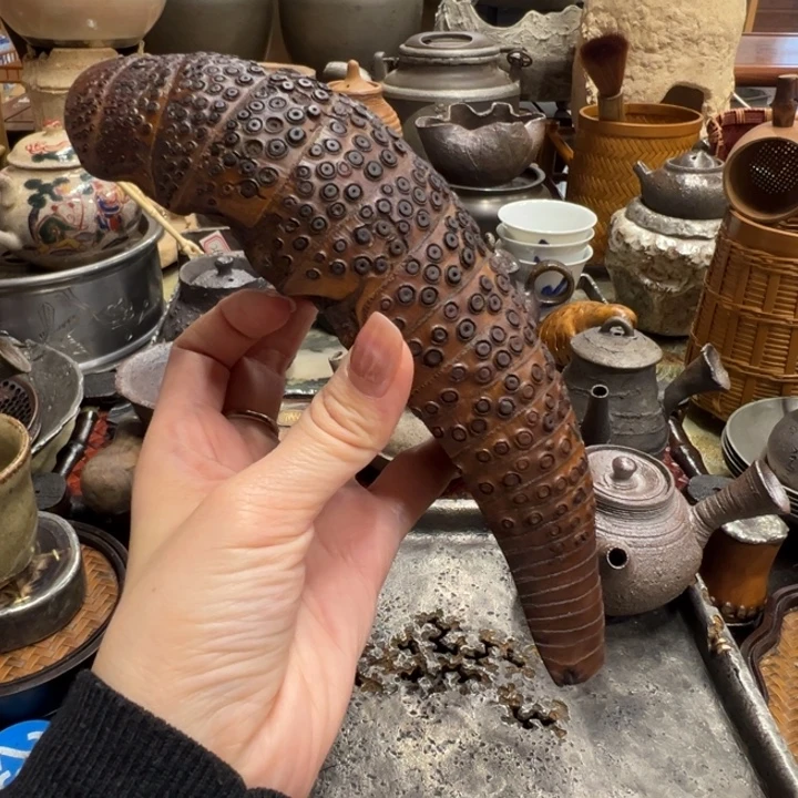 竹根茶则茶器茶器