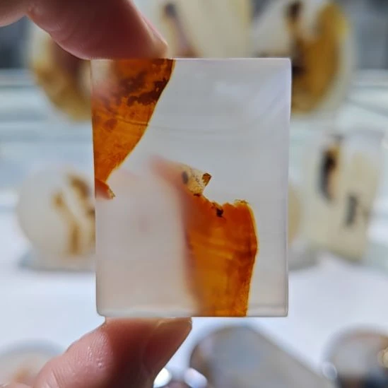 玛瑙/玉髓未镶嵌吊坠(不含链)77号