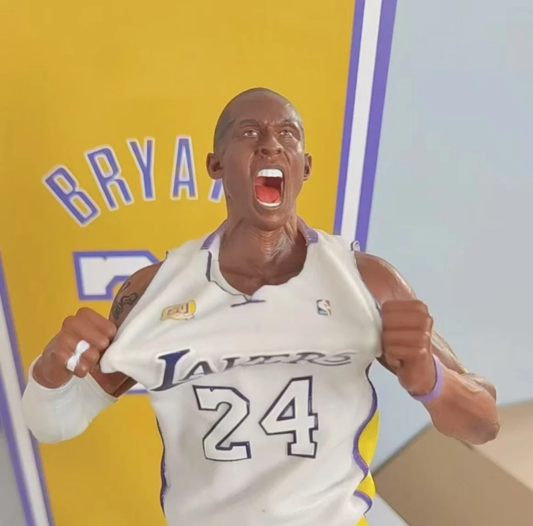 NBA系列呐喊科比   优质手办模玩摆件