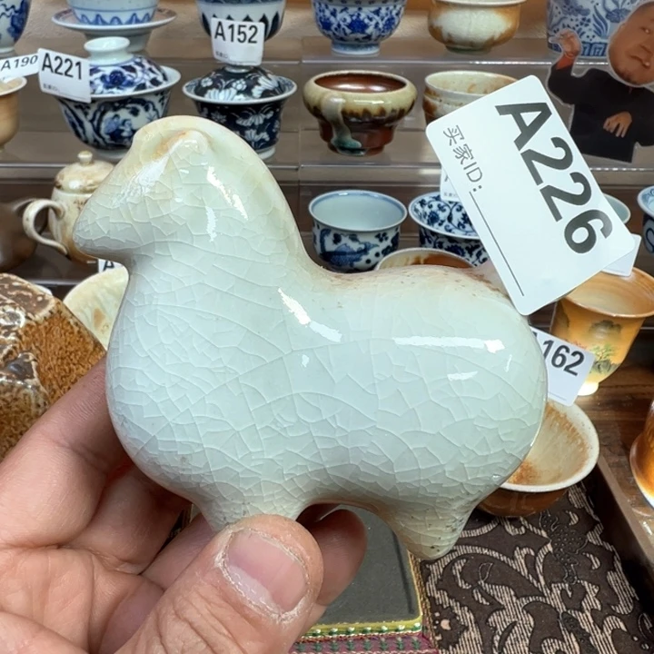 摆件226 景德镇手工柴烧茶器