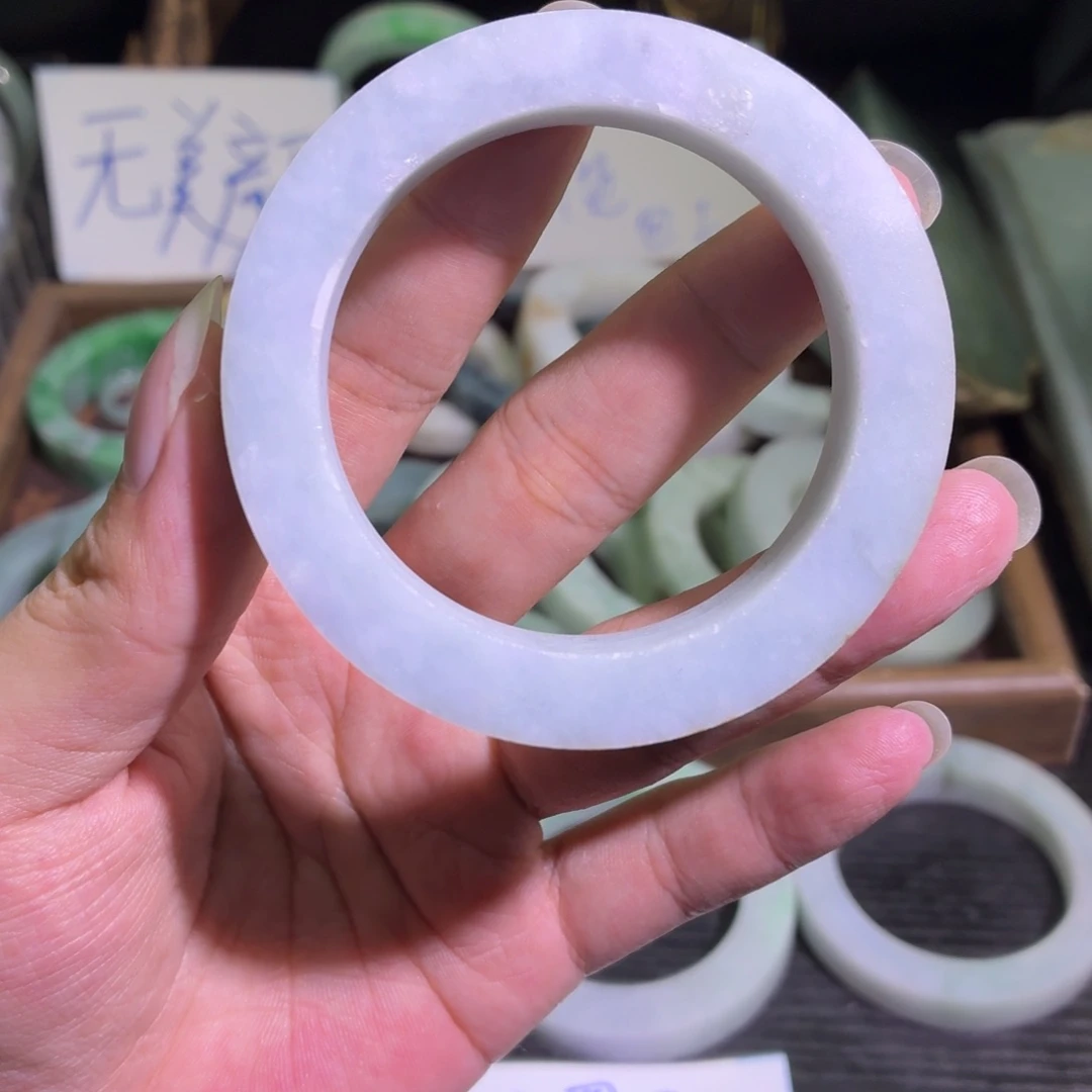 定制翡翠未镶嵌缅甸翡翠A货手镯毛胚定制