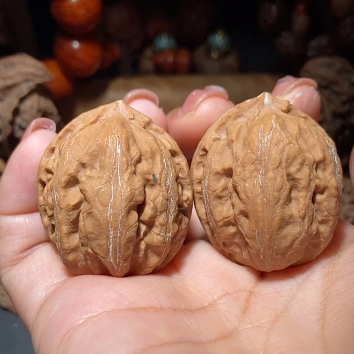 把件文玩核桃东北楸子小雪114