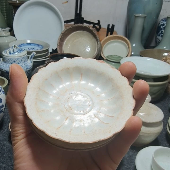 茶杯紫砂玉*心湖田窑小杯子一个全品