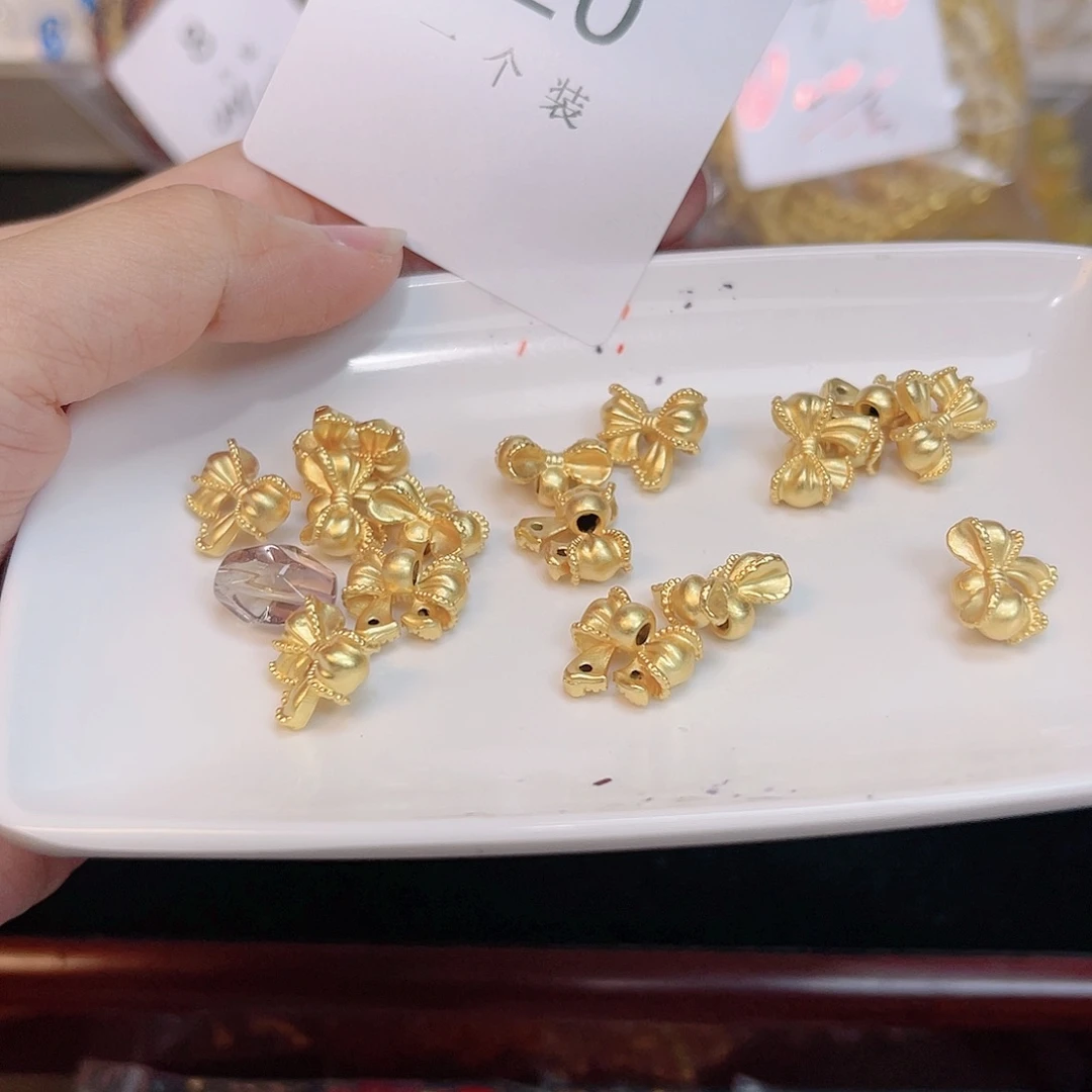 紫晶珠宝半成品银S925镀金镶嵌20