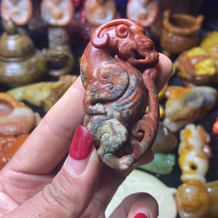 玛瑙/玉髓未镶嵌挂件