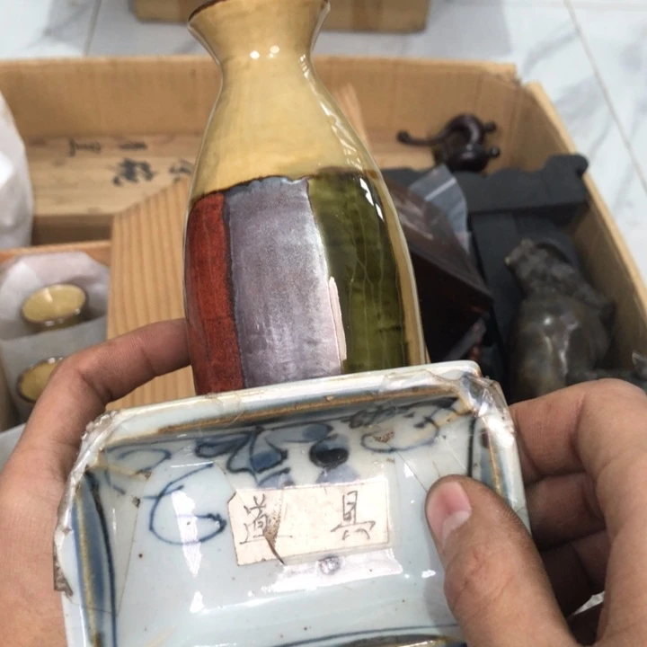 陶瓷孤品单件车里拍