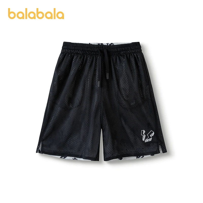 巴拉巴拉童装儿童短裤女童夏装新款两面穿裤子时尚中大童男童潮酷