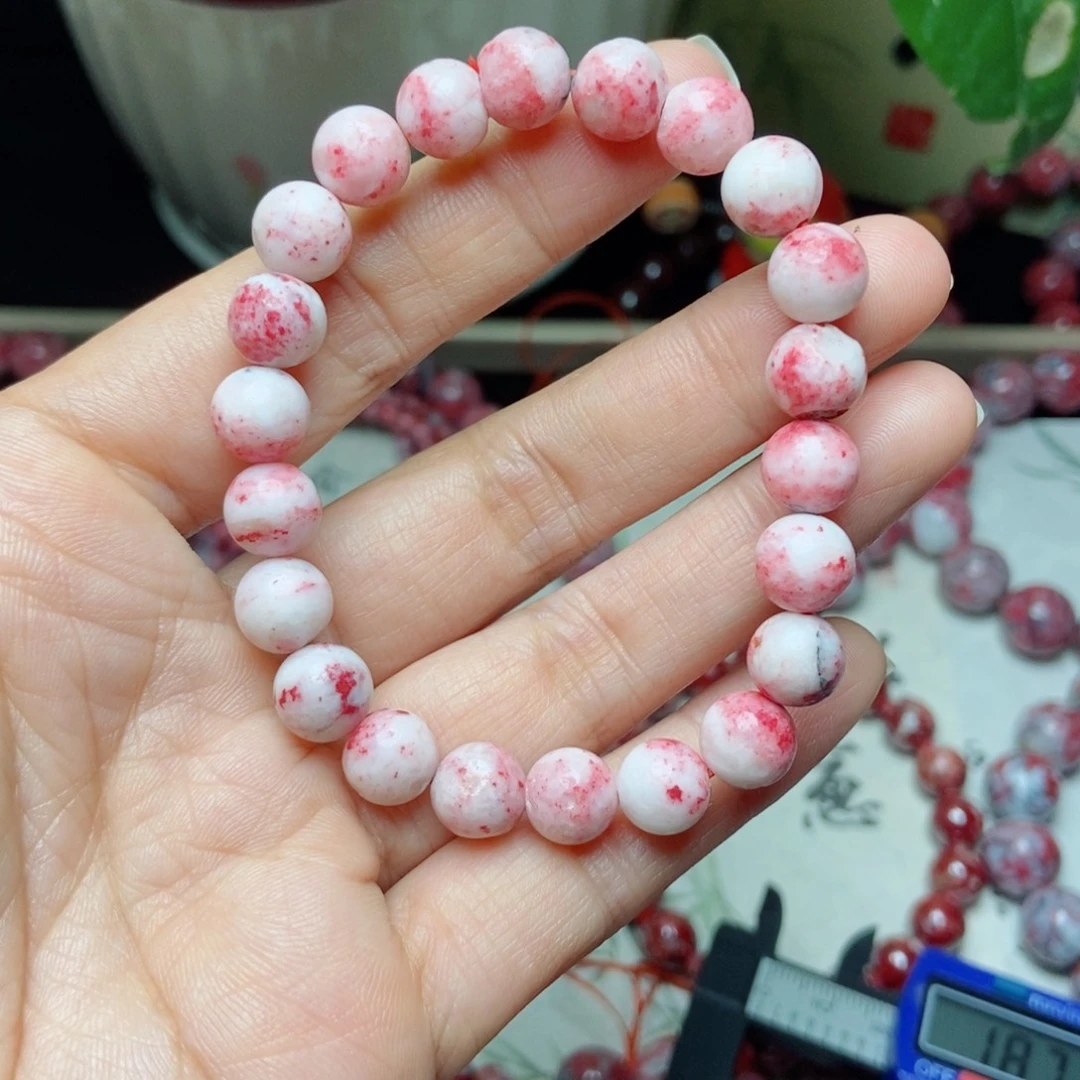 天然辰砂朱砂原石卡8