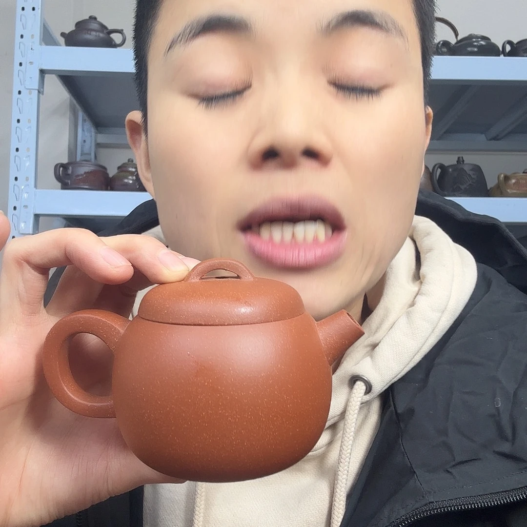 茶壶紫砂民间手艺人全手工制作