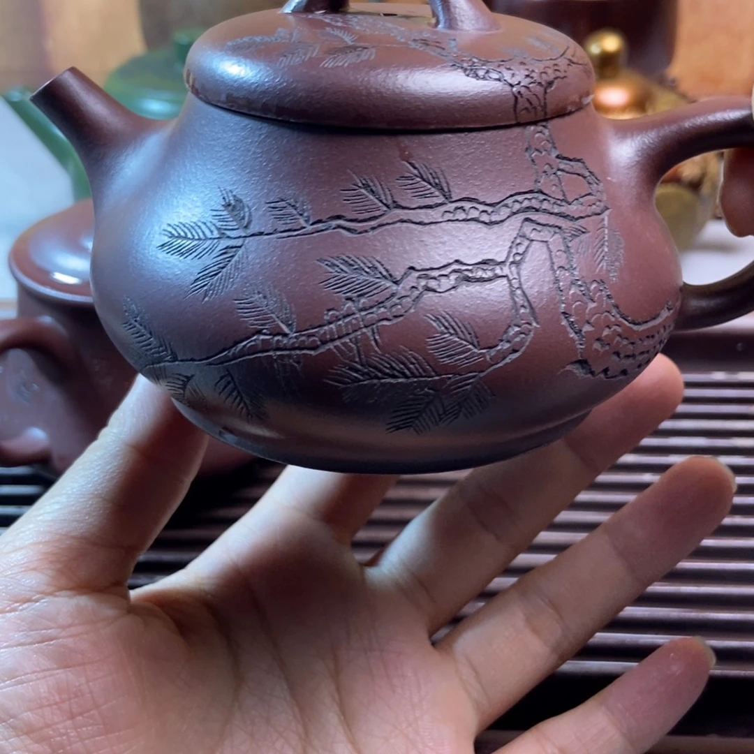 紫砂茶壶紫砂全手工定制
