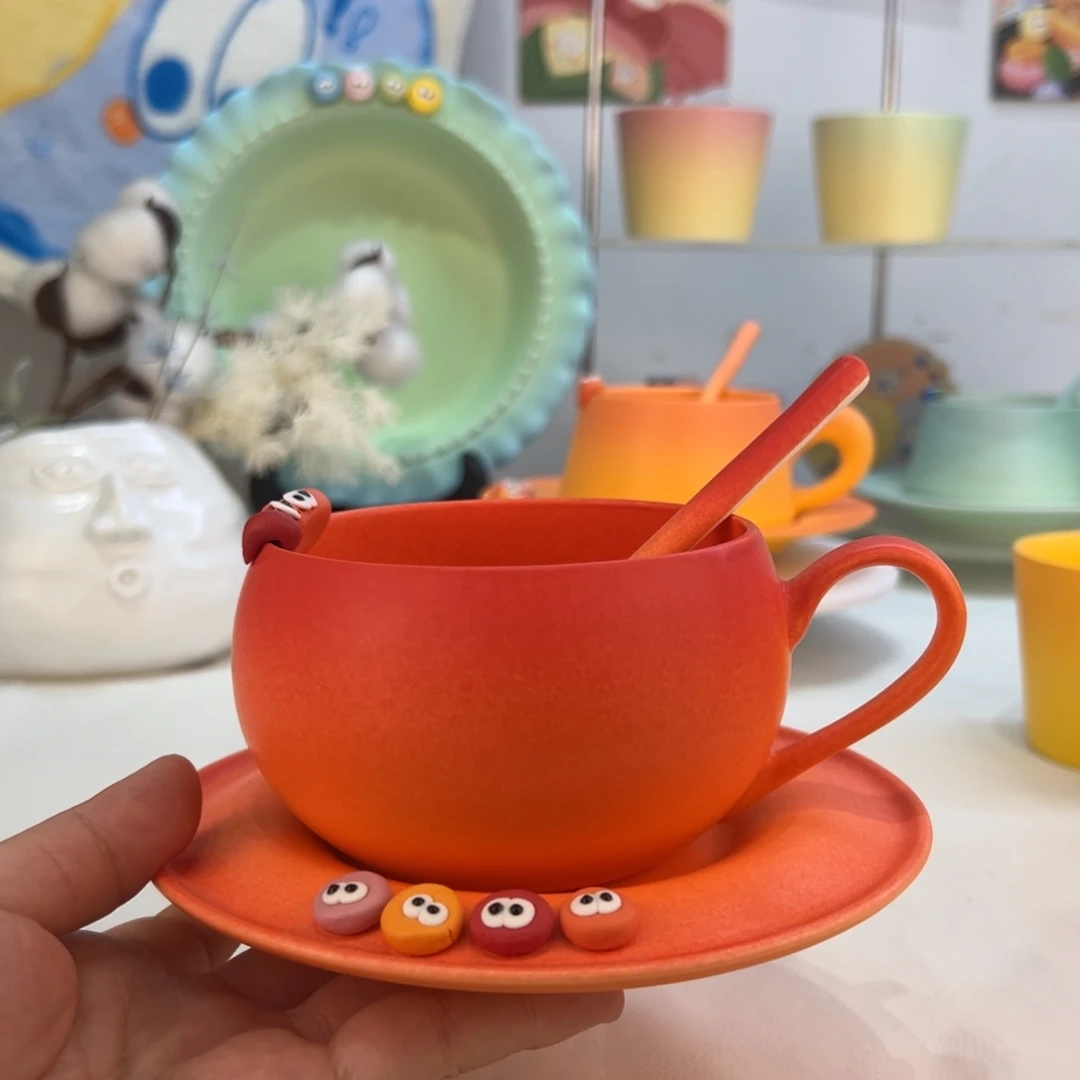 摆件陶胖胖套杯 价格368