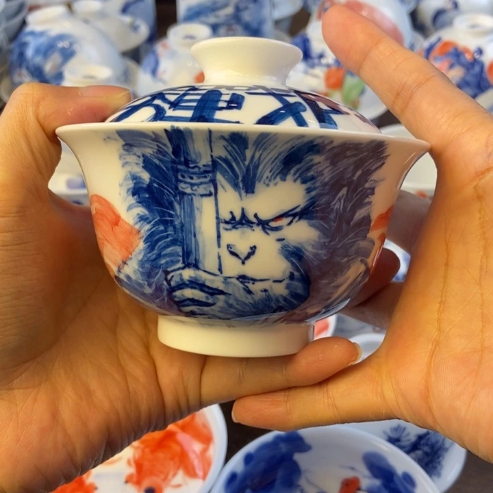 用***4瓷片景德镇陶瓷艺术