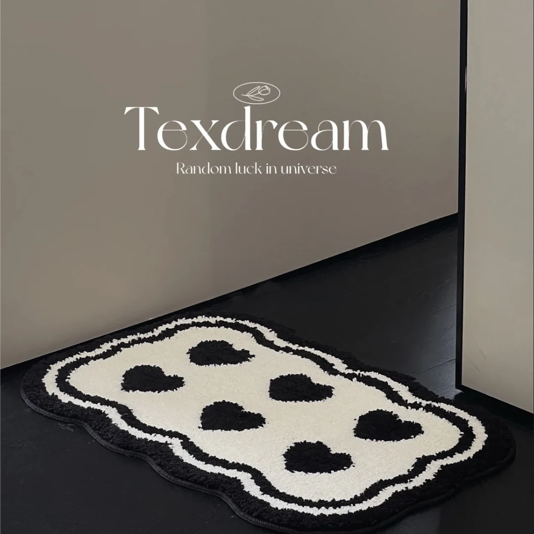 双排爱心——浴室垫40*60cm