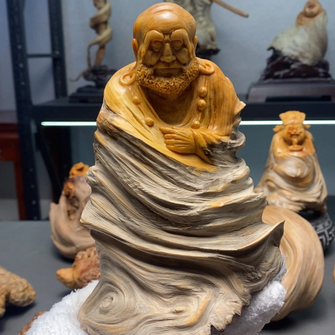 柏木（崖柏）崖松达摩材料