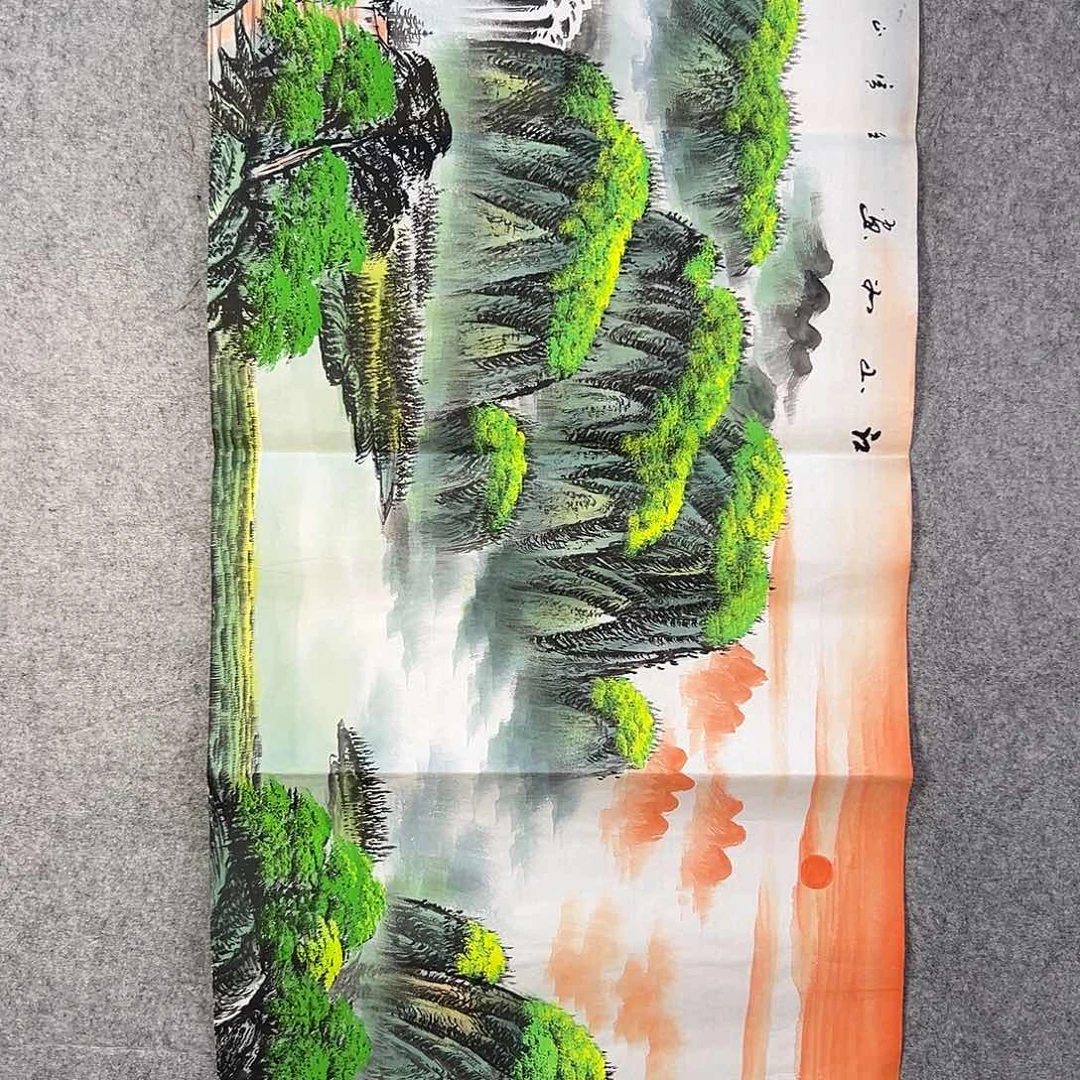 国画289 花鸟在此鸣叫时还要一