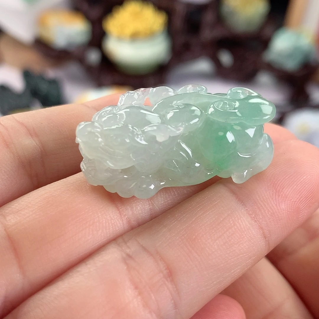 【闪购商品】翡翠颈饰未镶嵌翡翠貔貅