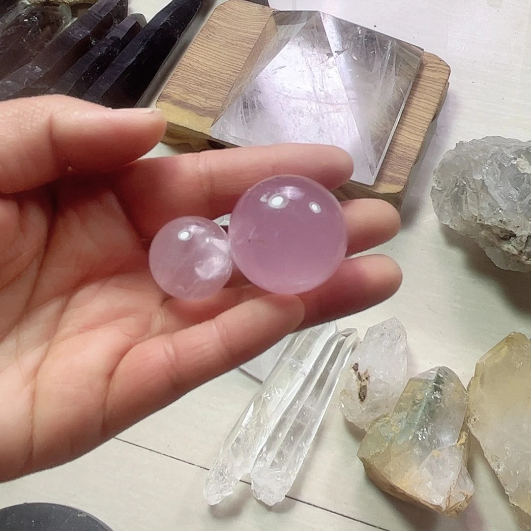 水晶天然水晶球未镶嵌?****?