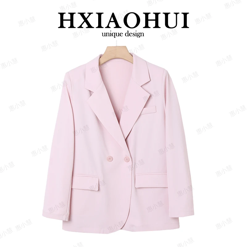 小西装外套春夏薄款韩版设计感女休闲西服-1036