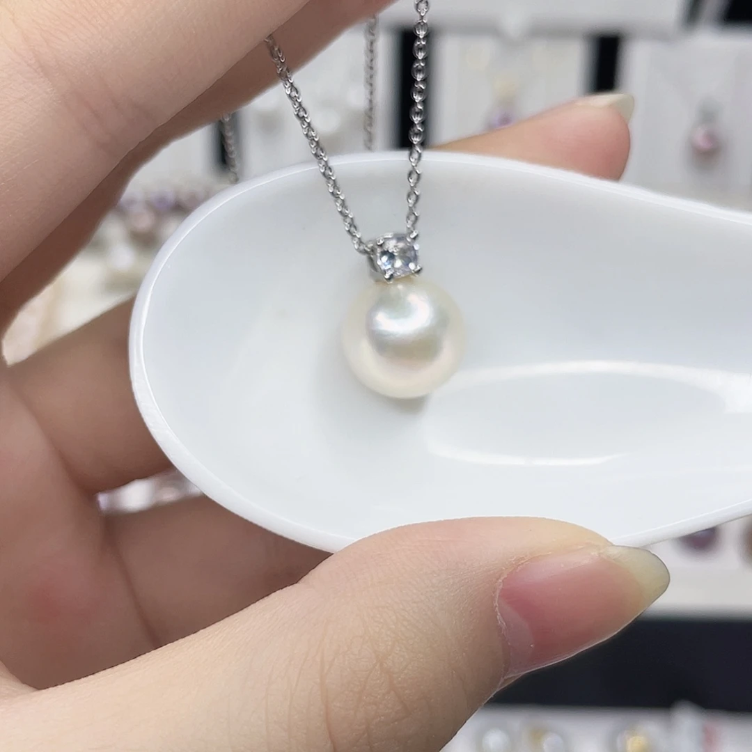 淡水珍珠合金吊坠(赠链)