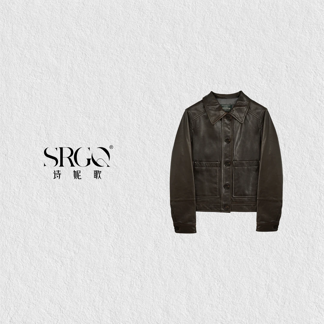 zhang&bai25&SS高定 | 【羊皮纸悖论】短款斩女皮衣酷飒穿搭图鉴