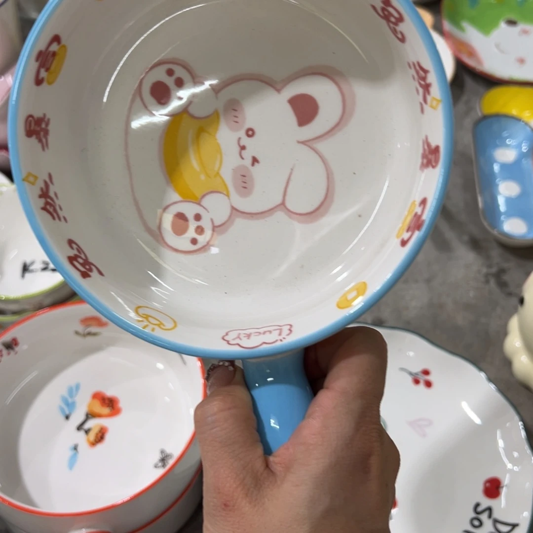 高温釉下微瑕（介意勿拍）