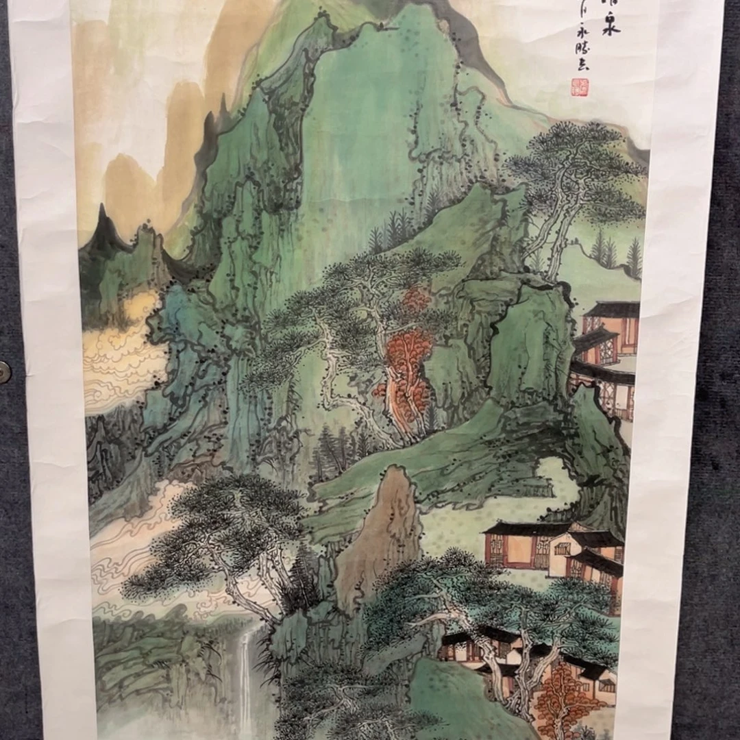 国画原创作品仿古山水