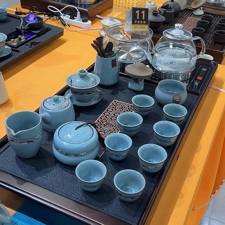 茶盘的造型非常独特