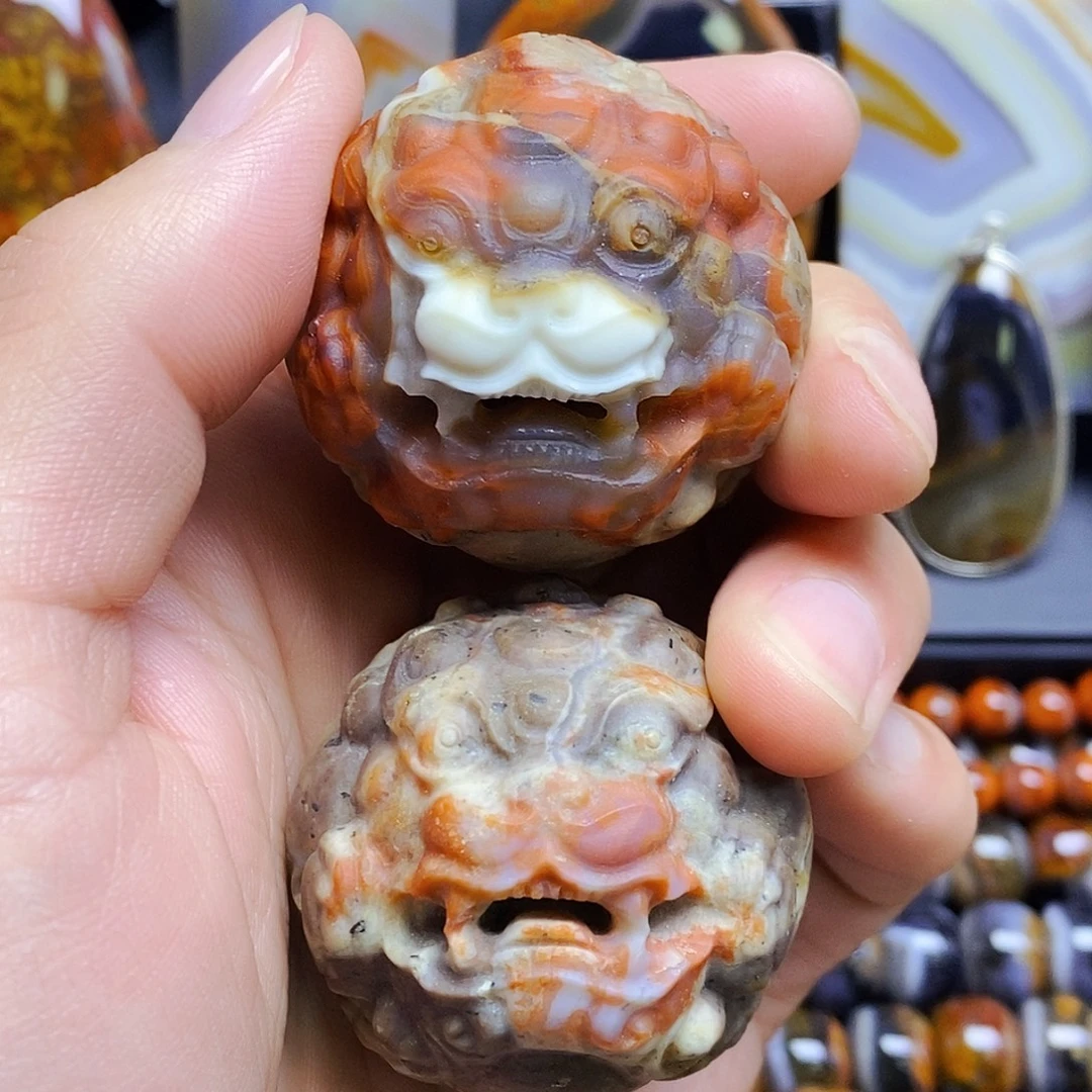 玛瑙/玉髓未镶嵌吊坠(不含链)