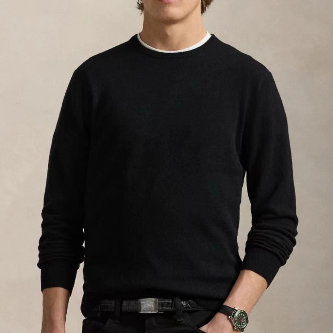 《重磅羊毛》/ 400克圆领打底毛衣！男女同款！