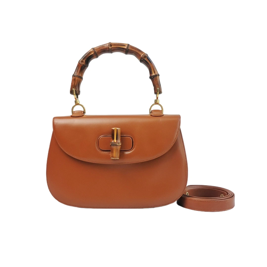 95新 古驰 安洁利严选竹节包/BK0160424 手提包