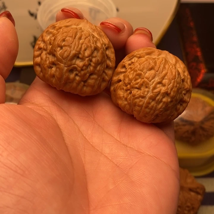 文玩核桃把件平底鼓锅