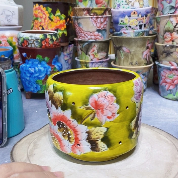 景德镇艺术手绘作品