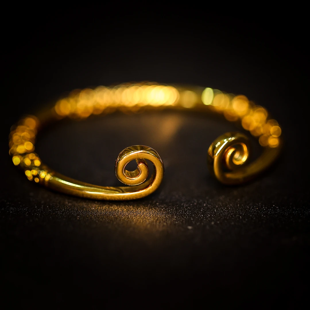 钛钢手镯 【耀】天命人·悟空钛钢手镯手工轻奢个性复古