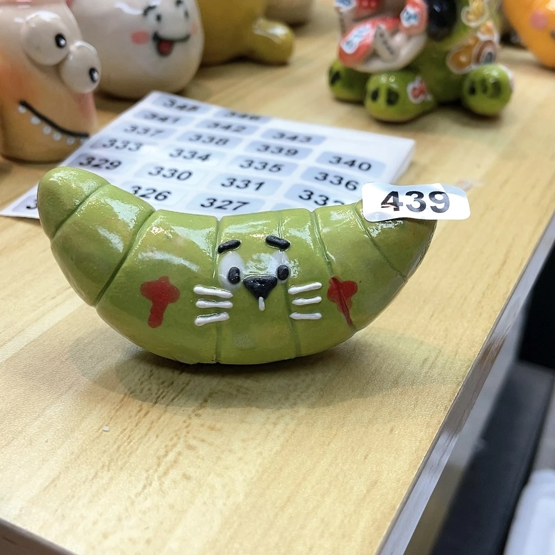 摆件直播间手工陶瓷摆件439