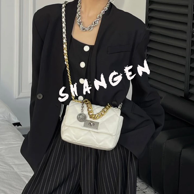 【尚恩CC】ZT-D7131-奶油布丁-20*7*14轻奢时尚女士新款手提斜挎包