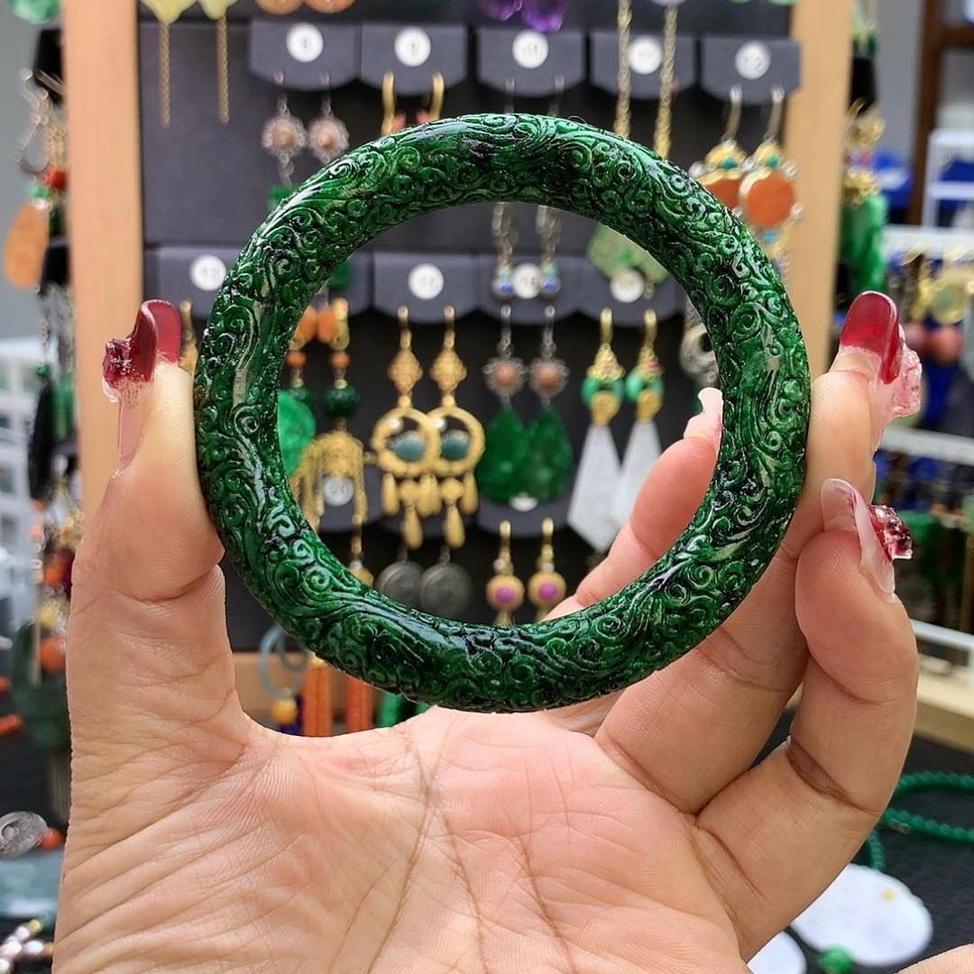 【闪购商品】翡翠手镯未镶嵌啊*手镯