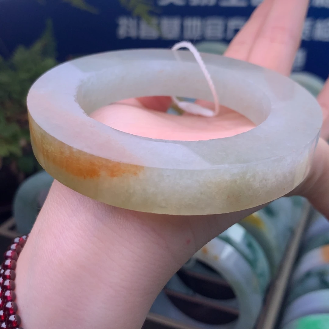 定制翡翠未镶嵌手镯定制不退不换