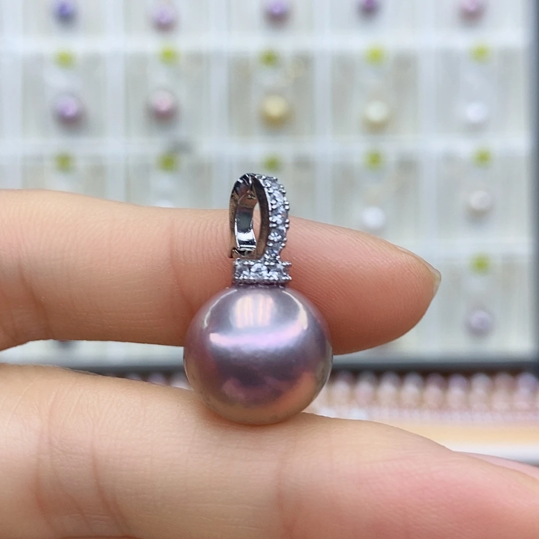 淡水珍珠合金吊坠(赠链)