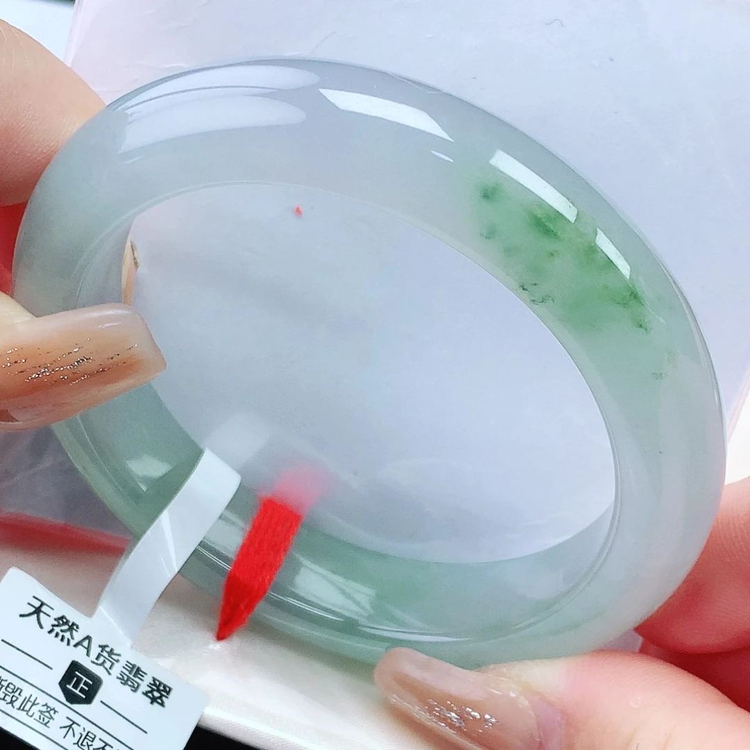 未镶嵌手镯翡翠56圈