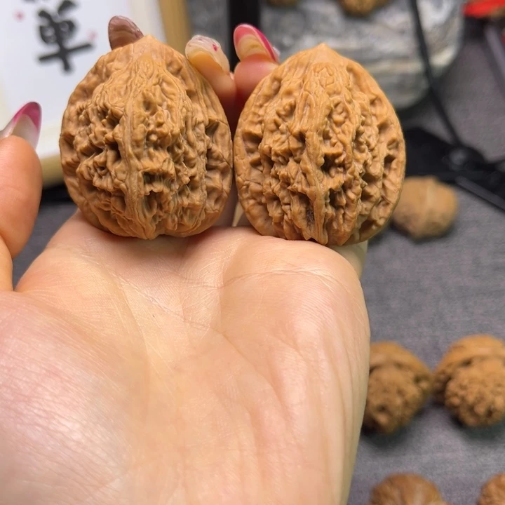 吊坠文玩核桃虎头39