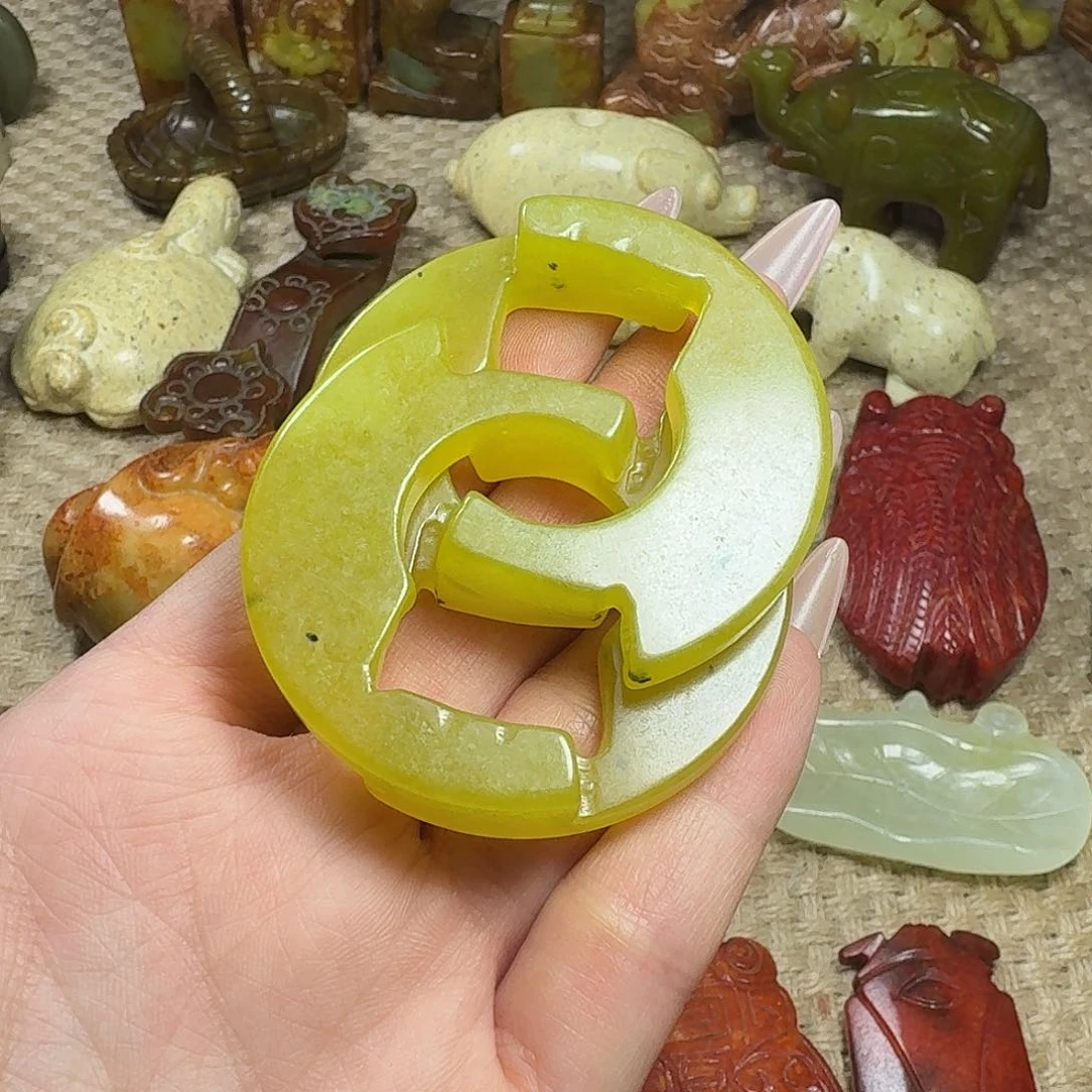 白玉菩提吊坠挂件