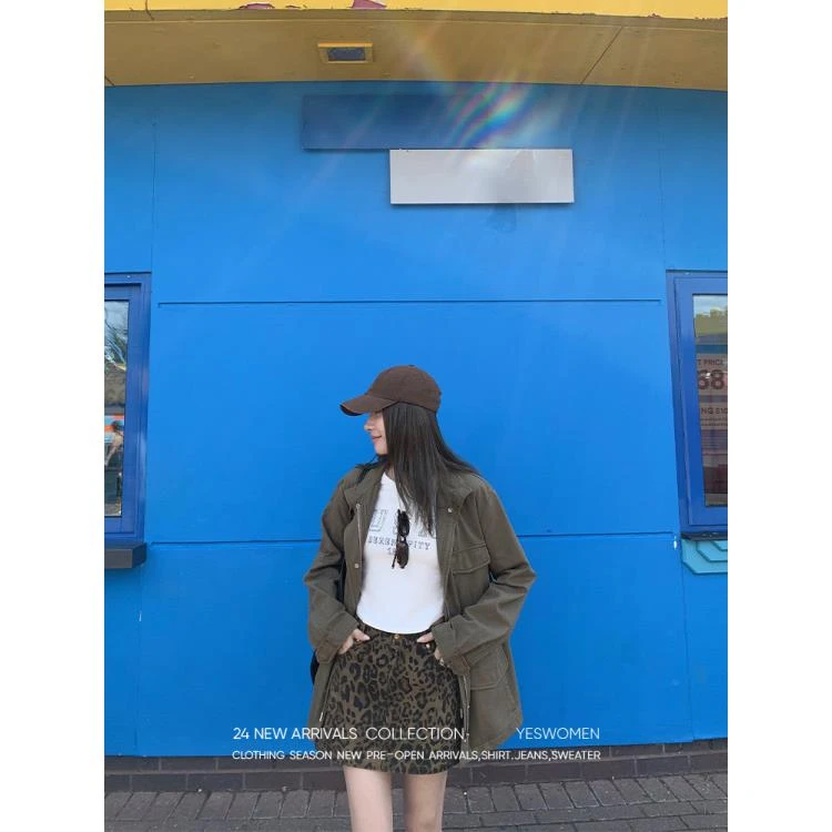 YESWOMENCity工装外套·天*丝棉舒适感官搭复古A字半裙XY2047A3861