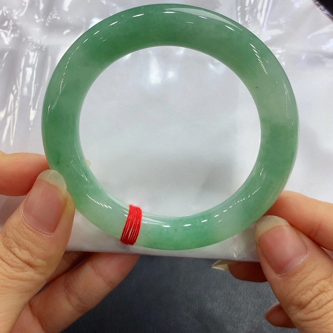 翡翠未镶嵌手镯翡翠手镯54.7