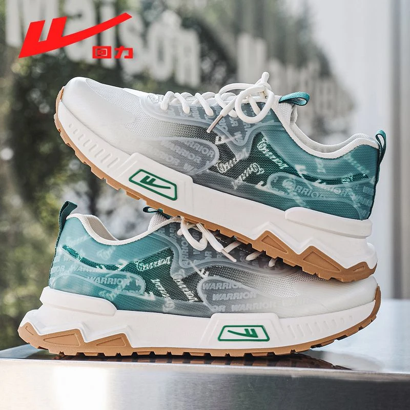Warrior/回力2025秋季新款运动鞋跑步鞋子男百搭低帮休闲透气男鞋