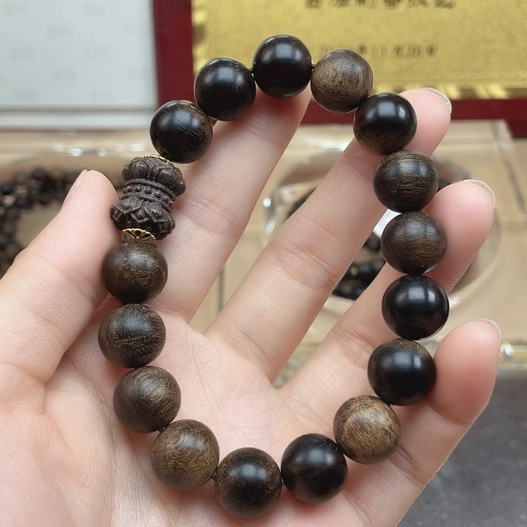 沉香碎屑沉香越南芽庄白棋雷击瘤疤水波1.2