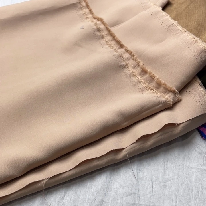 混纺肉色天丝麻棉2米。