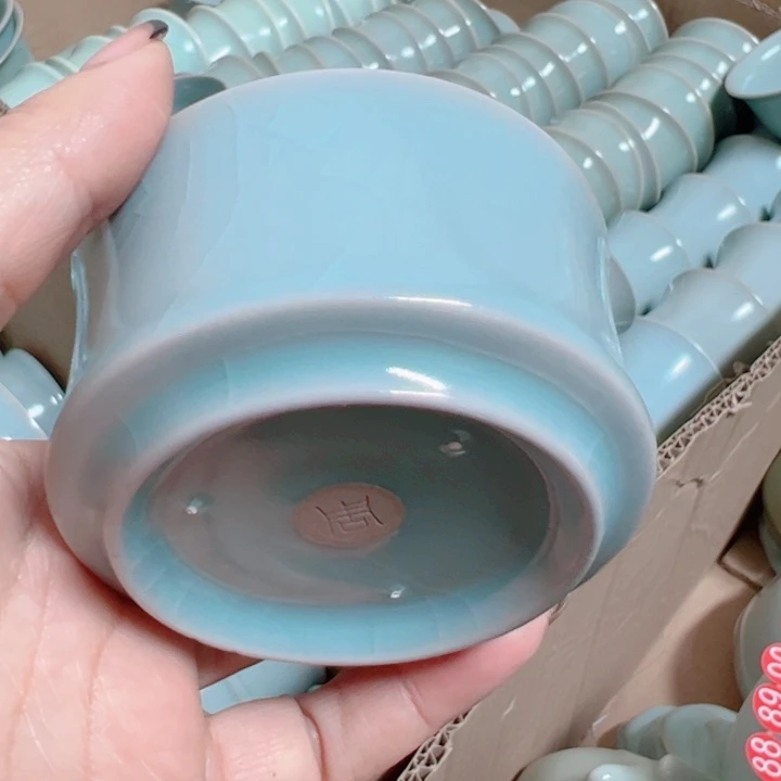 杯汝瓷原产地生产瑕品