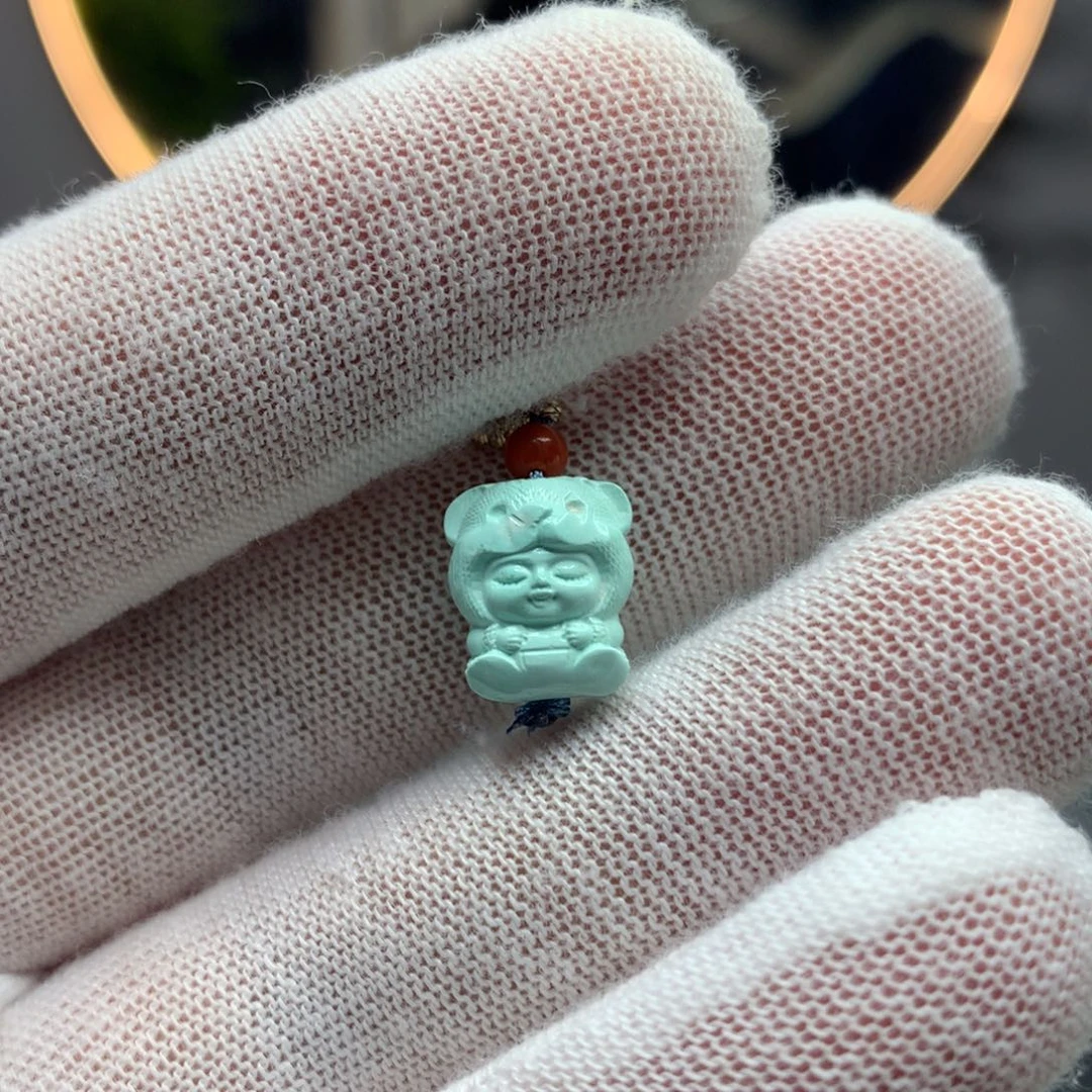 绿松石挂件未镶嵌