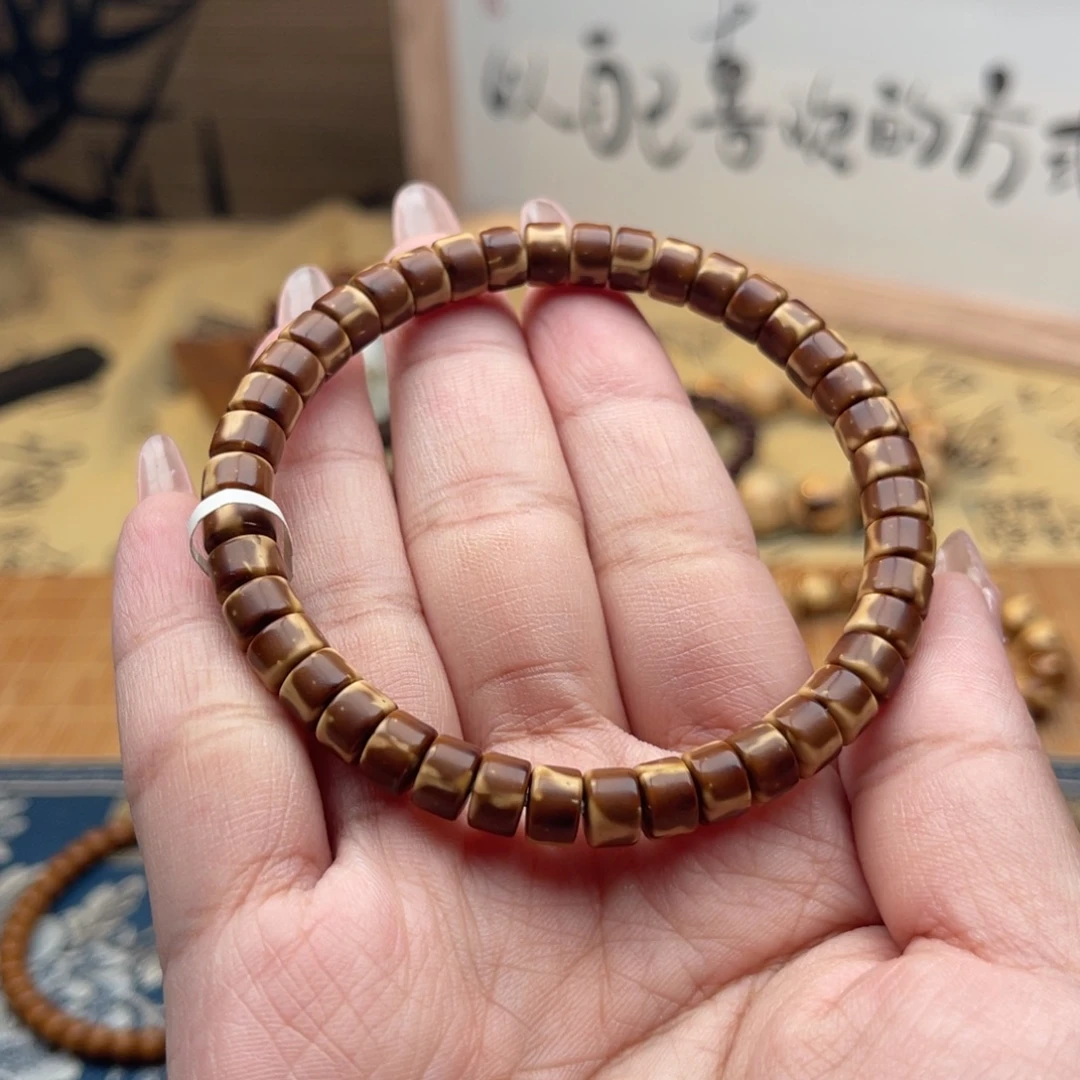 手串紫金鼠75花皮药片