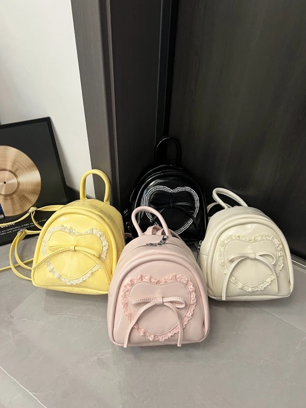 新款！蝴蝶结小双肩